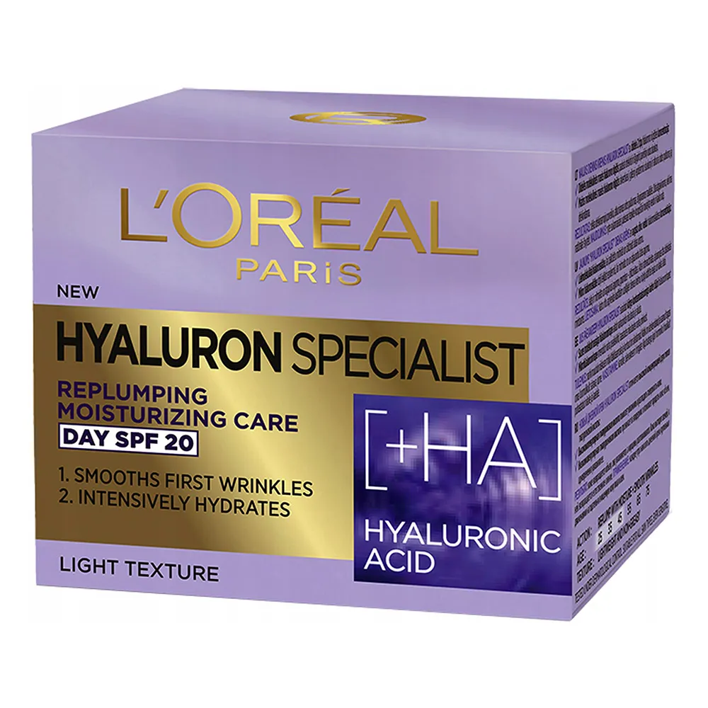 کرم-آبرسان-و-ضد-چروک-روز-هیالورون-لورال-LOreal-Hyaluron-Specialist-HA-Replumping-Moisturizing-Care-Day-SPF20-