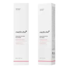 کرم دور چشم PDRN و پپتاید مدی کیوب اصل مدل Medicube PDRN Pink Peptide Eye Cream مناسب کاهش چروک دور چشم، روشن شدن تیرگی، آبرسانی و بهبود بافت اطراف چشم