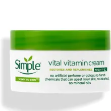 کرم-شب-ویتال-ویتامین-سیمپل-Simple-Vital-Vitamin-Cream-50ml