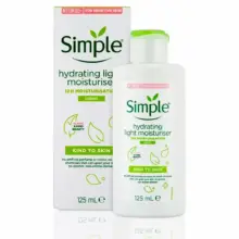 کرم مرطوب کننده و آبرسان لایت سیمپل Simple Kind To Skin Hydrating Light Moisturiser
